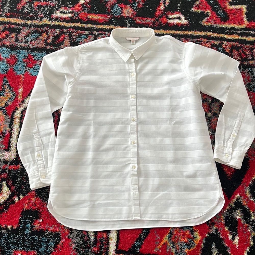 White button down